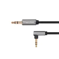 Krüger&Matz Basic - Kabel - Jack 3.5 mm - Koppelstuk - Knikbestendig