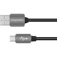 Krüger&Matz Serie - Micro USB Kabel - 1m - Duurzaam - Hoogwaardige Kwaliteit