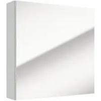 Deftrans Salsa witte hangende badkamerkast met spiegel 60x60x15 cm