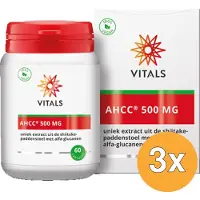 Vitals 3x AHCC 500mg (60 capsules)
