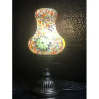 Halay Handgemaakte Peer Mozaïek Lamp Turkse Armut tafellamp of Oosterse nachtlamp