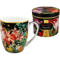CARMANI Barok Bloemen Porseleinen Mok - 420 ml