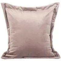 Eurofirany Decoratieve Kussensloop 45x45cm - Zacht Roze Velours