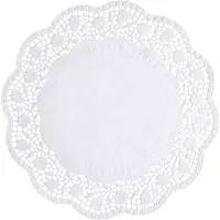 Papstar 100 Taartranden rond Ø 36 cm wit