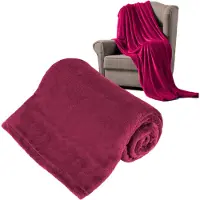 Teesa Wool blanket 150x200 cm TEESA - purple