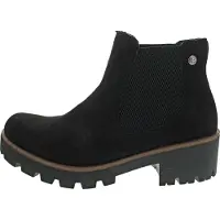 Rieker Enkellaarsje 'Microtretch-Stiefelette zum Hineinschlüpfen' zwart