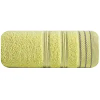 Eurofirany Wiki Handdoek 50x90cm Geel met Zilveren Draad 480 g/m²