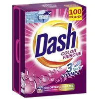 Dash Color Alpen Frische Waspoeder - Gekleurde Was - 5 kg - 100 Wasbeurten - Beschermt gekleurde stoffen - Voorkomt kalkaanslag - Zonder kleuroverdracht