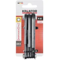 Kreator Zeskantsleutel KRTH21601 - 1.5-8 - 8 stuks
