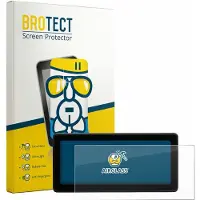 BROTECT Screenprotector voor Fiat Grande Panda Hybrid 2025 Uconnect 5 Infotainment 10.25" Beschermglas transparant