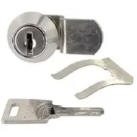Vynex Magneetsnapper Met Vaste Sluiting - Bruin Kunststof/metaal - 2 Stuks
