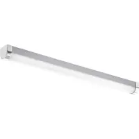 Eglo Plafondlamp TRAGACETE 1 spiegel lamp, wandlamp, zilver, wit, chroom, IP44 (1 stuk)