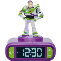 Lexibook Wekker met nachtlampje en geluidseffecten Buzz Toy Story