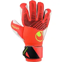 Uhlsport FM Soft Pro Keepershandschoenen Felrood Zwart Felgeel