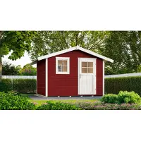 Weka Tuinhuis 123 - Rood - 301x205cm