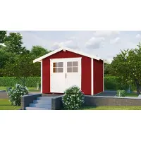 Weka Tuinhuis 122 - Rood - 301x235cm