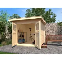 Weka Tuinhuis 179 - Onbehandeld - 235x211cm