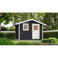 Weka Tuinhuis 123 - Antraciet - 301x205cm