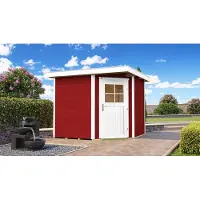 Weka Tuinhuis 229 - Rood - 235x239cm