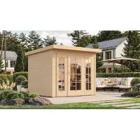 Weka Tuinhuis 172 - Onbehandeld - 235x239cm