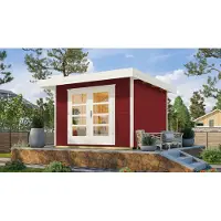 Weka Tuinhuis 126 - Rood - 295x300cm