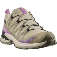 Salomon XA PRO 3D V9 GTX, trailrunningschoen, dames, groen/paars