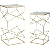 Mauro Ferretti Tafel Phone Holder Glassy Coppia 50×50×100 cm