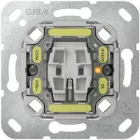 Gira Universele Rocker Controle Schakelaar Met Oranje LED 10AX 250V - 311600