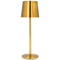 Anna's Collection Oplaadbare tafellamp | 36.5 cm | 3000-6000K | Dimbaar | IP44 | Goud