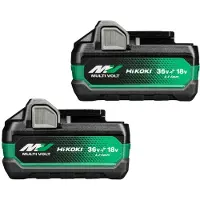 HiKOKI Accessoires Twin Pack 2X Multi-Volt Accu - 36V 4.0Ah/18V 8.0Ah 380207