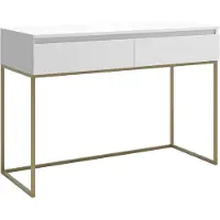 Selsey Bureau Kate | spaanplaat wit 120x80x50 cm bureaus | NADUVI