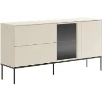 Selsey Ladekast Penrose | metaal wit 166x85x41 cm ladekasten | NADUVI