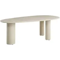 Selsey Innations – Eettafel 230 x 120 cm, greige, microcement-look