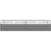 Selsey TV-meubel Mathias met verlichting | Design mdf wit 140x30x31 cm tv-meubels | NADUVI