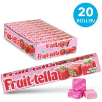 Fruit-tella Fruittella Strawberry - Snoep - Vegan - 1x20stuks