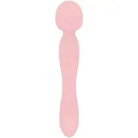 Good Vibes Only Simi — Double-Sided Wand Vibrator — Pink
