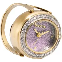 Invicta Mini 49600 Dames Horloge - Quartz Uurwerk - Roestvrij Staal met roze Wijzerplaat - 24mm