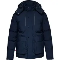OMBRE Outdoorjas 'OM-JAHP-0306' donkerblauw