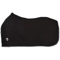 Horka zweetdeken voor paard fleece zwart