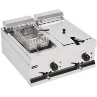 Lincat Silverlink 600 Dubbele Friteuse Df66 - J537 - Horeca & Professioneel