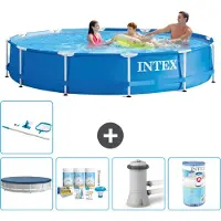 Intex Framezwembad, rond - 366x76 cm - 6-delig, model S31547