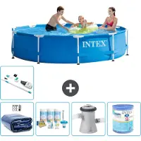 Intex Framezwembad, rond - 305x76 cm - 6-delig, model S31485