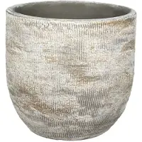 HS Potterie Bloempot Grijs Miami L30xD13xH17