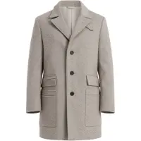 OMBRE Jas - Knopen - Gemeleerd Beige L