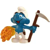 Schleich 21010 - Farmer Smurf With Skythe