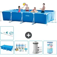 Intex Rechthoekig zwembad - 450x220x84 cm - 6-delig - Model S30249