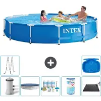 Intex Framezwembad, rond - 366x76 cm - 8-delig, model S31728