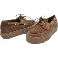 Paul green 1197-072 Soft Suede Nut | Dames mocassin