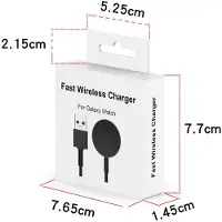 INF Universele USB-A Oplaadkabel compatibel met Samsung Watch 8/8 Classic/Ultra 2025