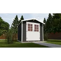 Weka Tuinhuis 218 - Antraciet - 301x295cm
